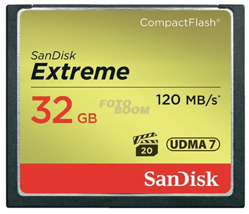 CompactFlash EXTREME 32Gb 120Mb/s CompactFlash EXTREME 32Gb 120Mb/s