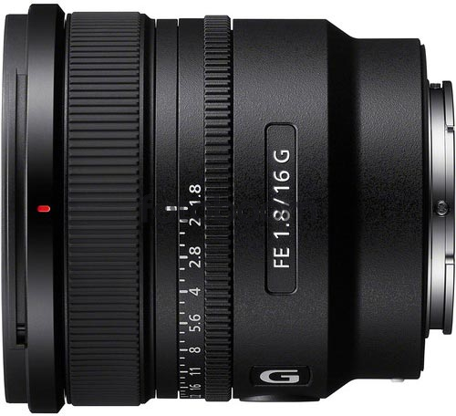 16mm f/1.8 G FE 16mm f/1.8 G FE