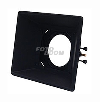 Soporte para filtros MPTV de 4 pulgadas con parasol
