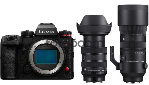 LUMIX S1II + 24-70mm f/2.8 DG DN (A) II + 70-200mm f/2.8 DG DN OS (S) II LUMIX S1II + 24-70mm f/2.8 DG DN (A) II + 70-200mm f/2.8 DG DN OS (S) II