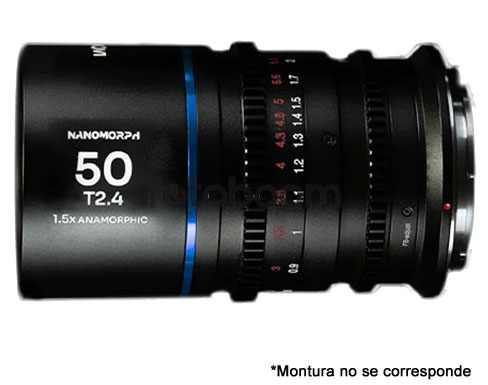 50mm T/2.4 Nanomorph 1.5x (Azul, Leica L) - BLACK FRIDAY LAOWA