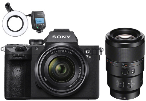 Alpha A7MIII + 28-70mm f/3,5-5,6 + 90mm f/2.8 Macro + MF-R76SPLUS ODONT KIT - + 100EU CASHBACK - BLACK FRIDAY SONY