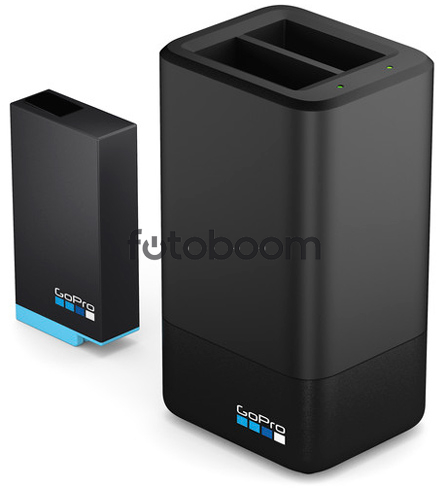Cargador DUAL Gopro Serie MAX + Bateria Cargador DUAL Gopro Serie MAX + Bateria