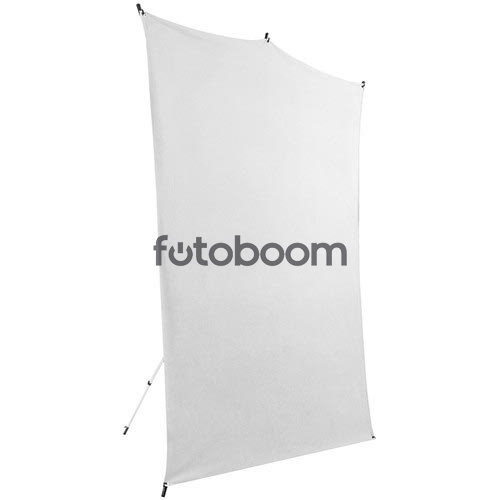 Kit Fondo Blanco Plegable 1,52 x 2,13m Kit Fondo Blanco Plegable 1,52 x 2,13m