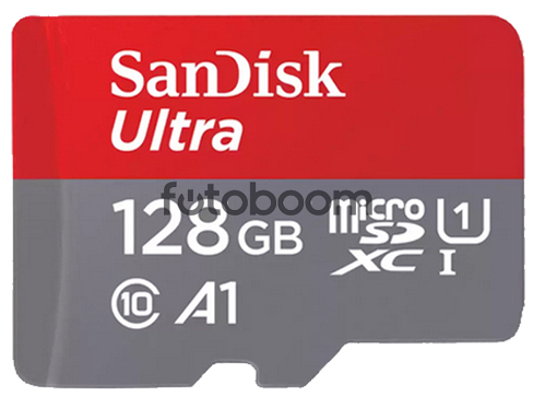 Micro SDHC ULTRA 128GB 120Mb/s + Adaptador