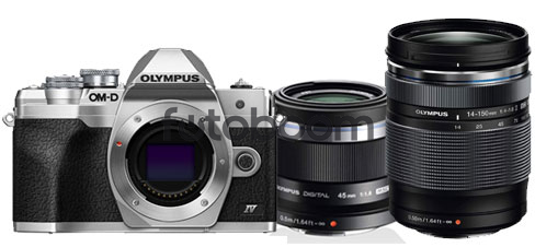 E-M10 Mark IV Plata + 14-150mm f/4-5,6 II ED + 45mm f/1.8 + 300E BONIFICACION - BLACK FRIDAY OM