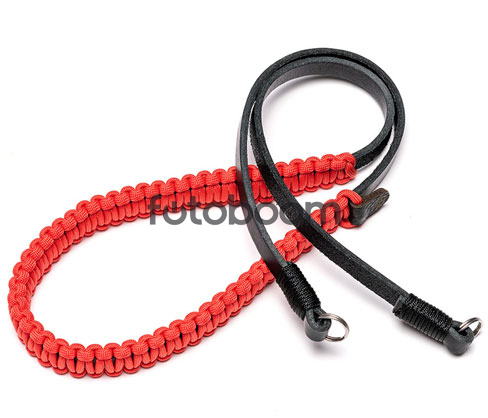 Correa Paracord Cooph Negro/Rojo 100cm Correa Paracord Cooph Negro/Rojo 100cm