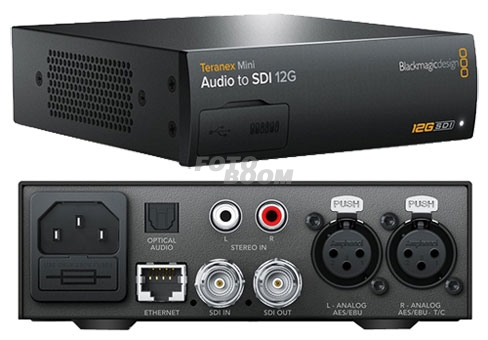 Teranex Mini - Audio a SDI 12G Teranex Mini - Audio a SDI 12G