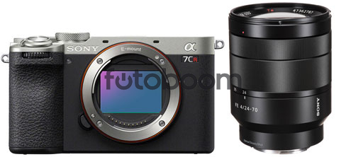 Alpha A7CR Plata + 24-70mm f/4 FE ZA OSS + 200EU CASHBACK - BLACK FRIDAY SONY