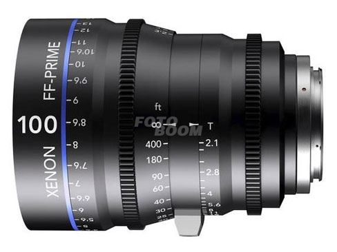 100mm f/2.1 Xenon FF-Prime Montura PL 100mm f/2.1 Xenon FF-Prime Montura PL