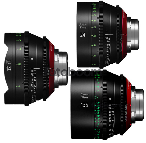 KIT SUMIRE CN-E 14mm/24mm/135mm (FEET) KIT SUMIRE CN-E 14mm/24mm/135mm (FEET)