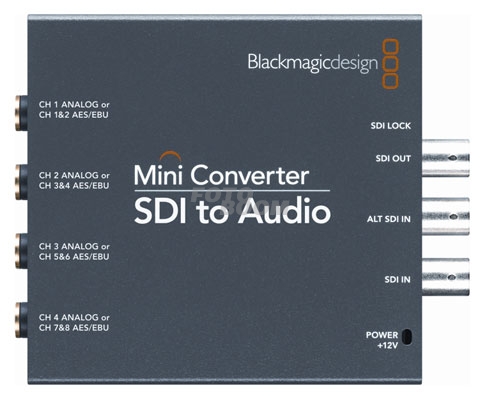 Mini Conversor SDI a Audio Mini Conversor SDI a Audio