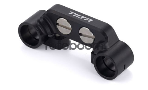 Soporte inferior de varilla dual de 15 mm (negro)
