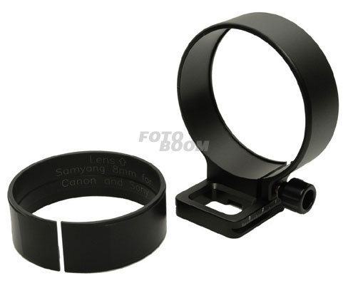 Anillo para Samyang 8mm Canon y Sony Mount