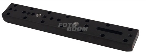 Platina soporte universal con orificios para accesorios (adaptable a montura CG-