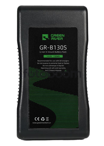 GR-B130S (V-Mount, 130Wh, 14.4V) GR-B130S (V-Mount, 130Wh, 14.4V)