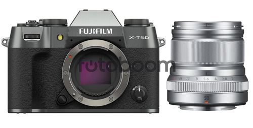 X-T50 Plata Carbón + 50mm f/2 R XF WR Plata + 200E BONIFICACION X + 10% EXPERIENCE DAY