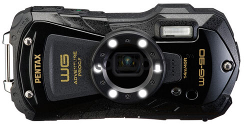WG-90 Negra + SDXC 64GB V30 200MB/s + Estuche con 50E - BLACK FRIDAY PENTAX