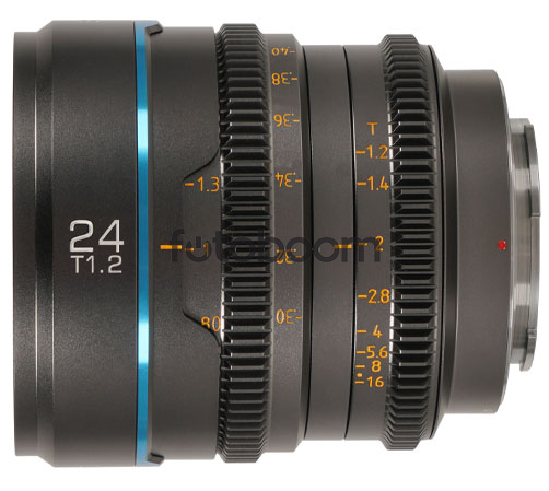 24mm T1.2 Nightwalker (S35, Gris, E-Mount)