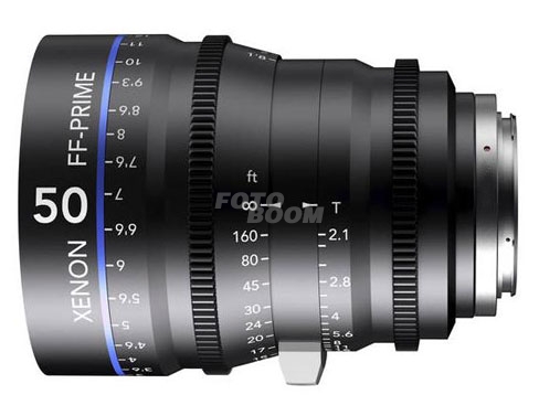 50mm f/2.1 Xenon FF-Prime Montura Sony E 50mm f/2.1 Xenon FF-Prime Montura Sony E