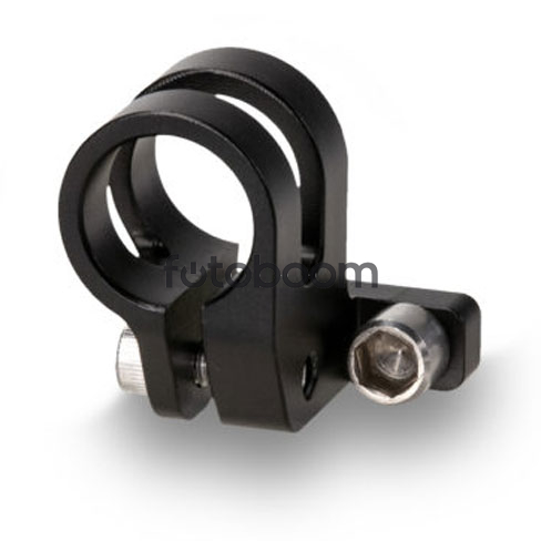 Soporte de varilla simple inferior de 15 mm (negro)