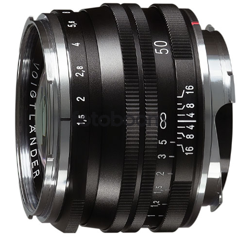 50mm f/1,5 Nokton II Asph MC Negro VM