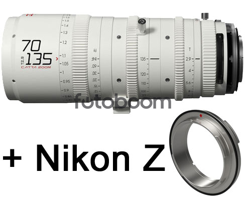 70-135mm T/2.9 Catta Zoom Z-Mount (Blanco) 70-135mm T/2.9 Catta Zoom Z-Mount (Blanco)