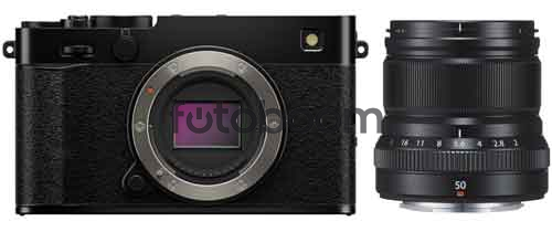 X-E5 Plata + 50mm f/2 R XF WR Negro X-E5 Plata + 50mm f/2 R XF WR Negro