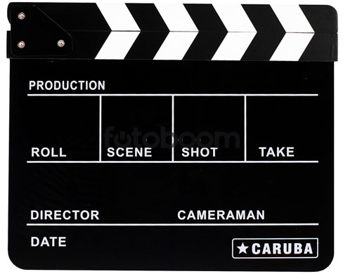 Claqueta Professional Director – Negro/Blanco