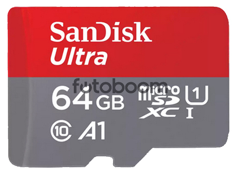 Micro SDHC ULTRA 64GB 120Mb/s + Adaptador