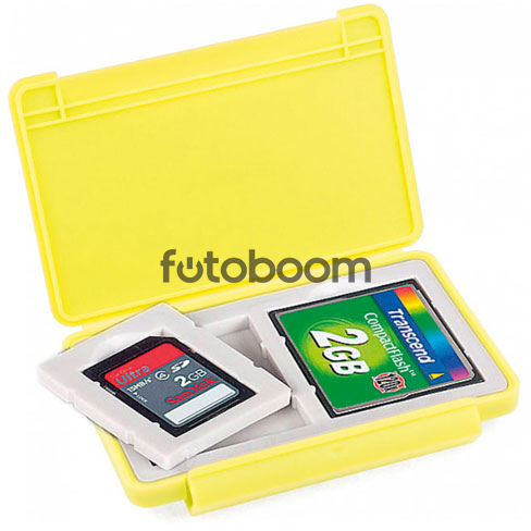 Estuche Tarjetas Memoria SD/CF