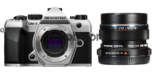 OM-5 II Plata + 12mm f/2.0 Negro + 200E BONIFICACION - BLACK FRIDAY OM