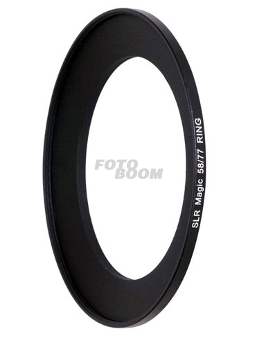 Anillo Step-UP 58-77mm Anillo Step-UP 58-77mm