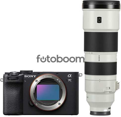 Alpha A7C II Negra + 200-600mm f/5.6-6.3 OSS G + 200EU CASHBACK - BLACK FRIDAY SONY