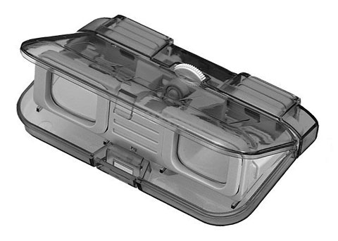 3x28 Opera Glass Negro Translucido 3x28 Opera Glass Negro Translucido