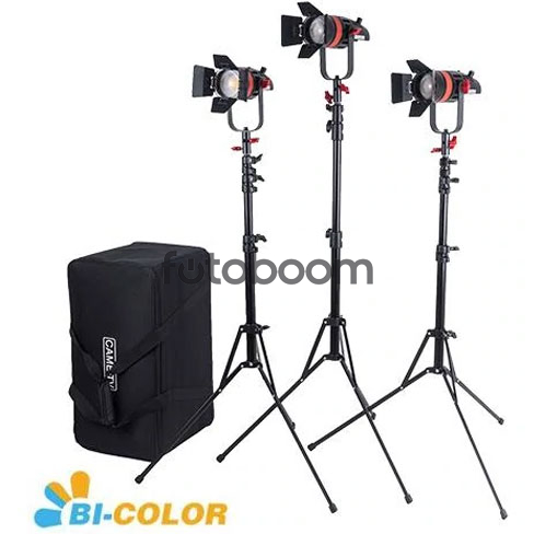 Kit 3x Q-55S Bi-Color Stand