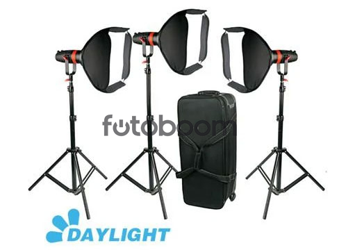Kit 3x Q-55WMKII Daylight Completo