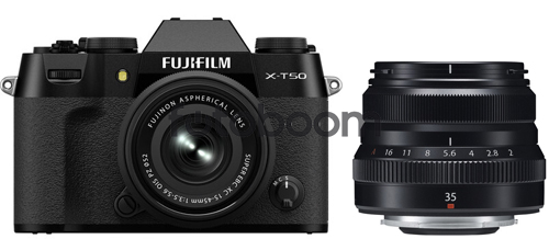 X-T50 Negra + 15-45mm f/3.5-5.6 XC OIS PZ + 35mm f/2,0R XF Pancake Negro + 200E BONIFICACION X + 10% EXPERIENCE DAY X-T50 Negra + 15-45mm f/3.5-5.6 XC OIS PZ + 35mm f/2,0R XF Pancake Negro + 200E BONIFICACION X + 10% EXPERIENCE DAY
