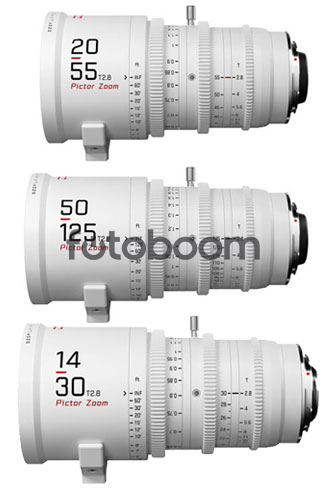 KIT PICTOR ZOOM BLANCO 14-30mm/ 20-55mm/ 50-125mm KIT PICTOR ZOOM BLANCO 14-30mm/ 20-55mm/ 50-125mm