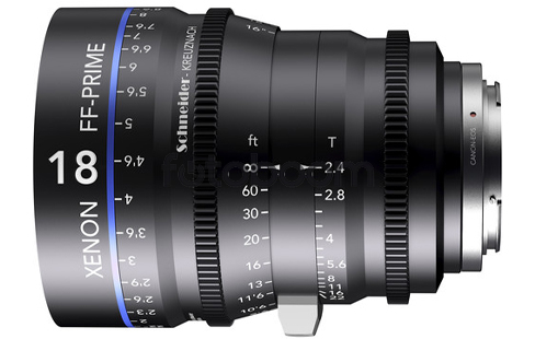 18mm t/2.4 Xenon FF-Prime Montura Sony E
