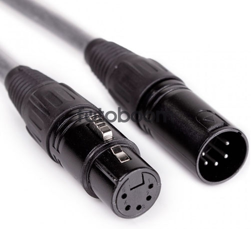 DMX XLR 5P (M – H) (3m) DMX XLR 5P (M – H) (3m)