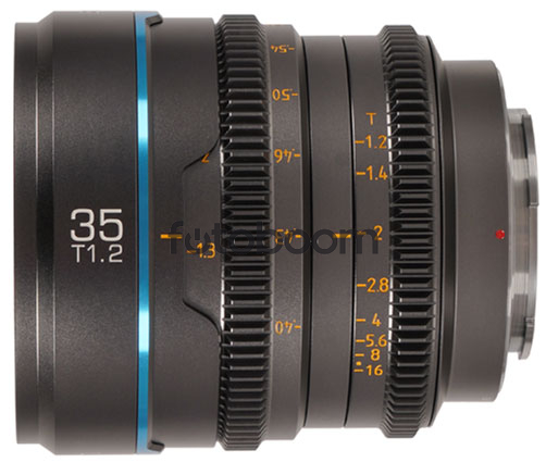 35mm T1.2 Nightwalker (S35, Gris, E-Mount)