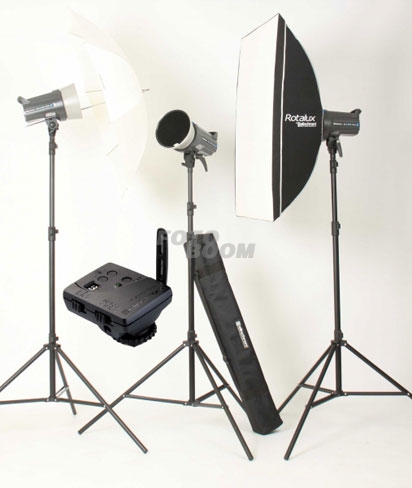 Kit 3 Flashes Elinchrom D-lite DRX4