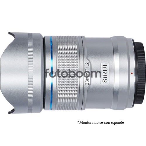 23mm F1.2 Sniper (APS-C, Plata, E-Mount)
