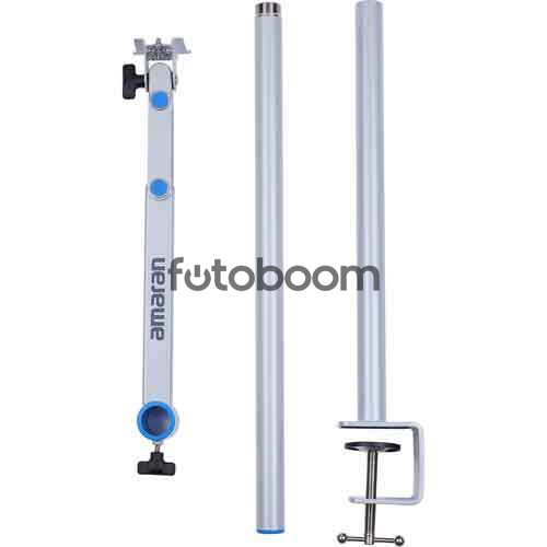 Verge Desk Clamp Stand Silver Verge Desk Clamp Stand Silver