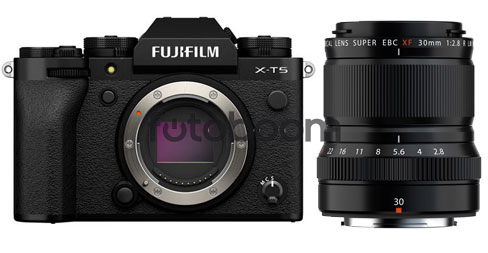X-T5 Negra + 30mm f/2.8 R LM WR Macro con 250E Descuento Directo Fuji + 10% EXPERIENCE DAY