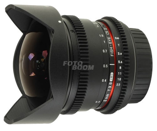 8mm t/3.8 VDSLR CSII Fuji X 8mm t/3.8 VDSLR CSII Fuji X