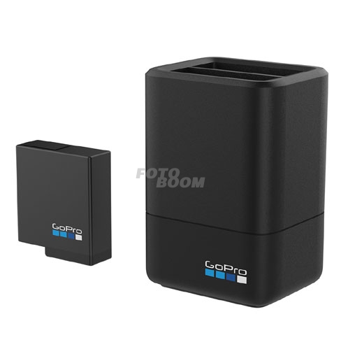 Cargador Doble para Hero 5 Black / Hero 6 Black / Hero 7 Black + Bateria Cargador Doble para Hero 5 Black / Hero 6 Black / Hero 7 Black + Bateria