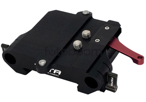 Placa base de 15mm Studio Offset a placa base estándar Arri Placa base de 15mm Studio Offset a placa base estándar Arri