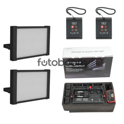 2x Boltzen Perseus Bi-Color 55W SMD Soft Ready to Fly con batería y control remoto